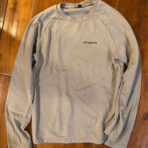Patagonia Fitz Roy Long Sleeve T-Shirt (Small Bleach Stain)